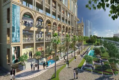 London Mart is a commercial property with one of the premier locations at Noida Extension